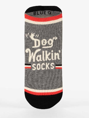 Blue Q Sneaker Socks | Dog Walking Park