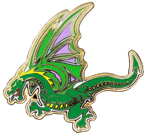 Dragon Enamel Pin