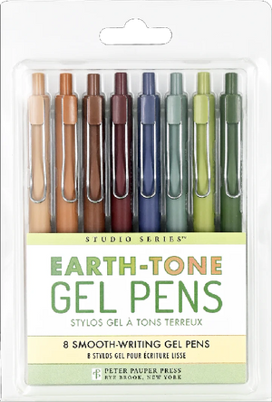 Earth Tone Gel Pen Set