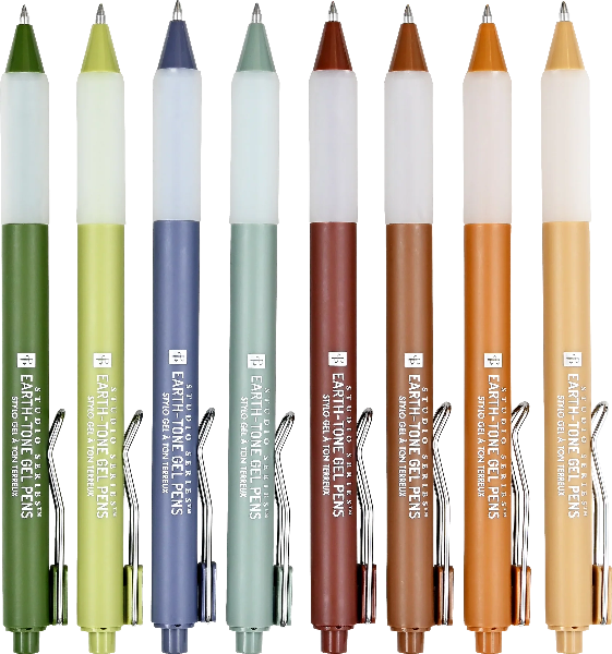 Earth Tone Gel Pen Set