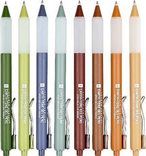 Earth Tone Gel Pen Set