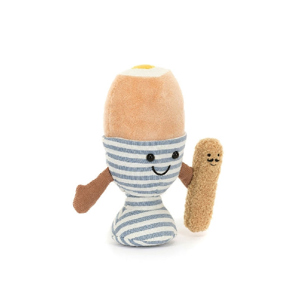 Jellycat Amuseables Eggetha Egg & Lance Soldier Plush