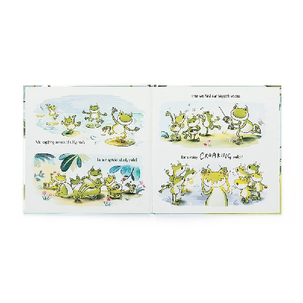 Jellycat Story Book | A Fantastic Day For Finnegan Frog