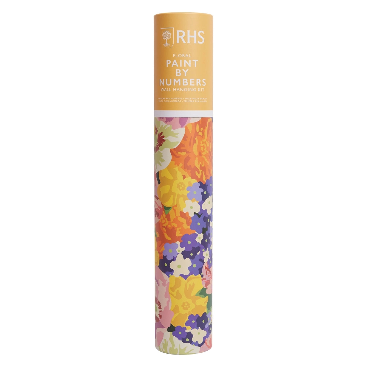 Floral Paint By Numbers & Wall Hanging Kit