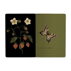 Forest Flowers Lined Notebook