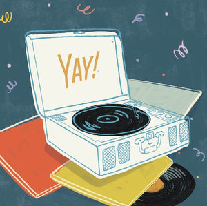 For The Record Pop-Up Card