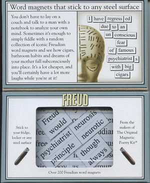 Magnetic Poetry Kit | Freud