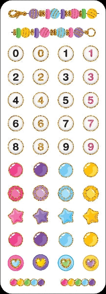 Friendship Bracelets Sticker Set