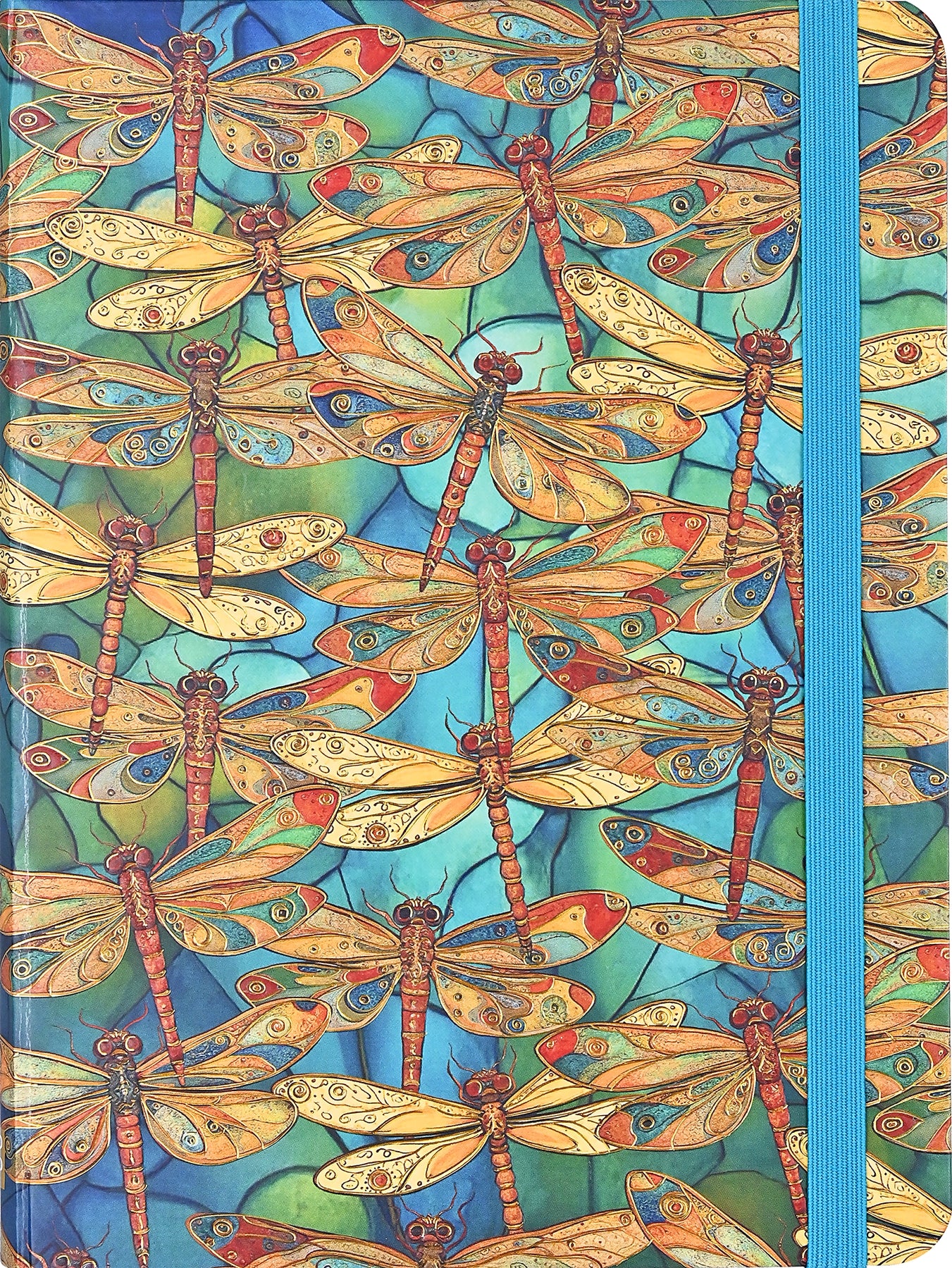 Gilded Dragonflies Mid-Size Journal