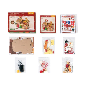 DIY Miniature House Kit | Gingerbread House