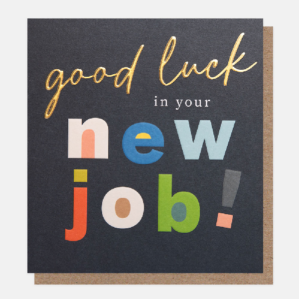 New Job Good Luck Card