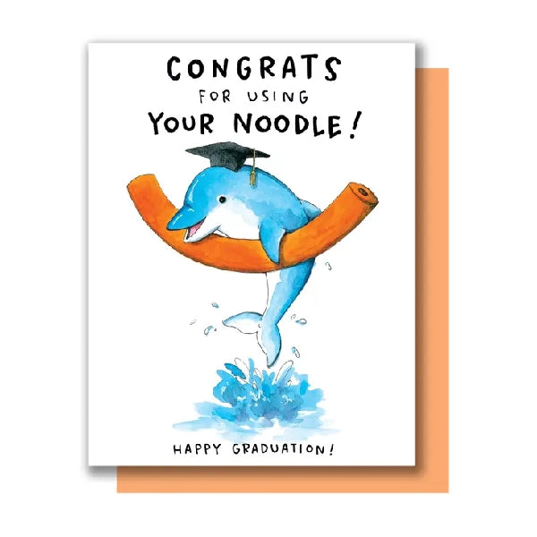 Using Your Noodle Graduation Card