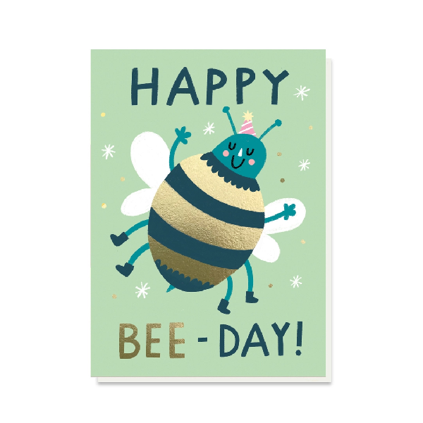 Buzzy Bee Birthday Card