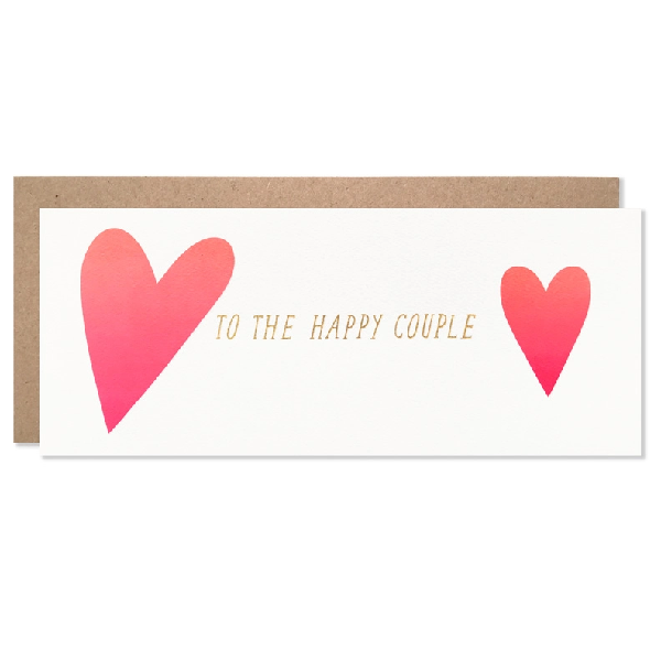 To The Happy Couple Wedding Card