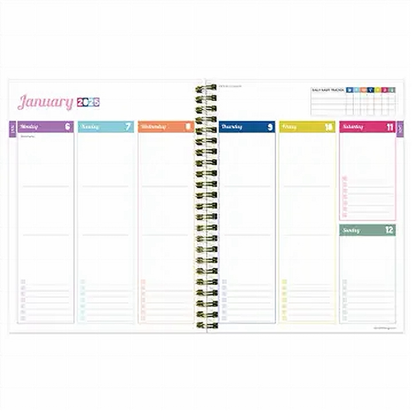 2025 Weekly Planner | Happy Hibiscus