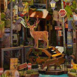 DIY Miniature Book Nook Kit | Haven Zero