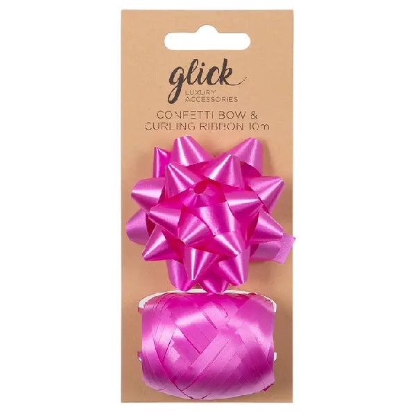 Hot Pink Bow/Ribbon Multipack