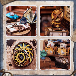 DIY Miniature Book Nook Kit | Journey Trace Bookshop