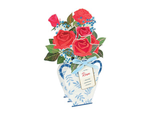 June Birth Flower Pop-Up Card