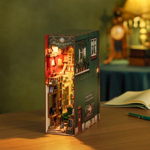 DIY Miniature Book Nook Kit | Left Bank Bookstore