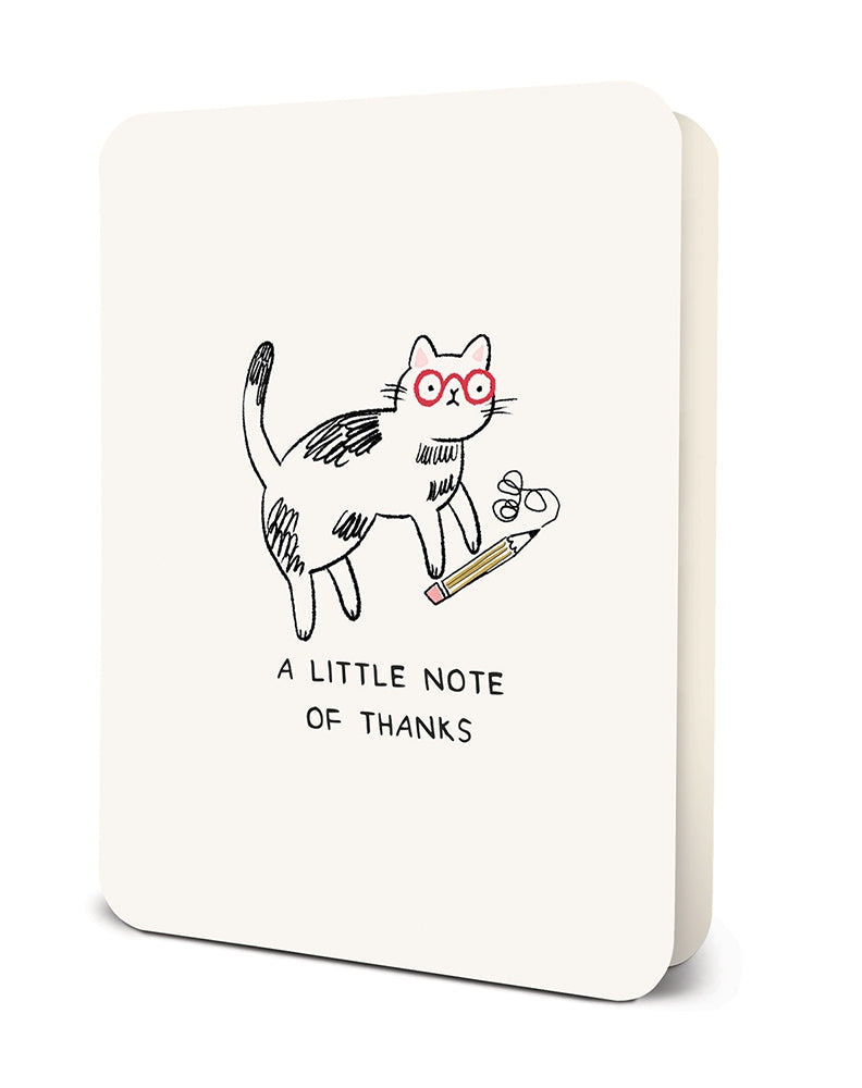 Little Note Of Thanks Card