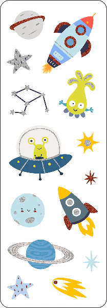 Lost In Space Sticker Set