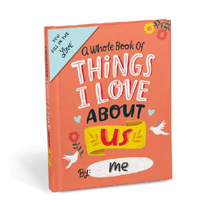 Em & Friends Fill-In Keepsake Book | Things I Love About Us