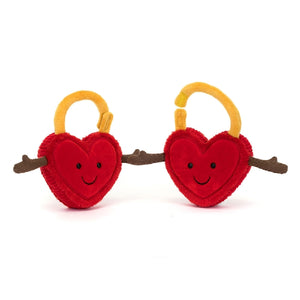 Jellycat Amuseables Val & Tina Love Locks Plush