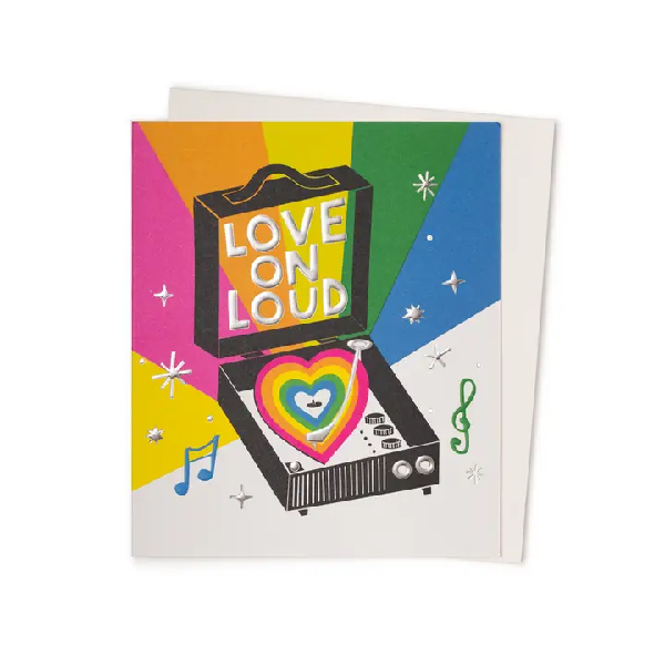 Love On Loud Love Card