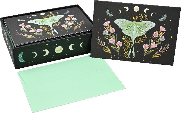 Luna Moth Blank Note Cards