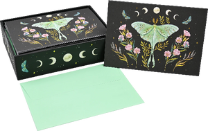 Luna Moth Blank Note Cards