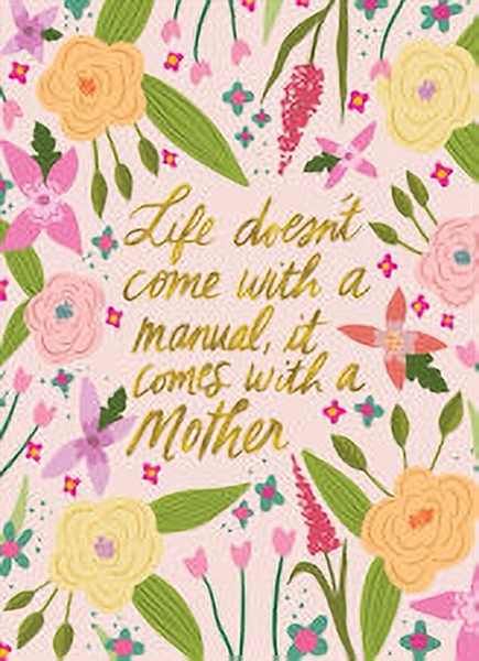 Manual Mothers Day Card