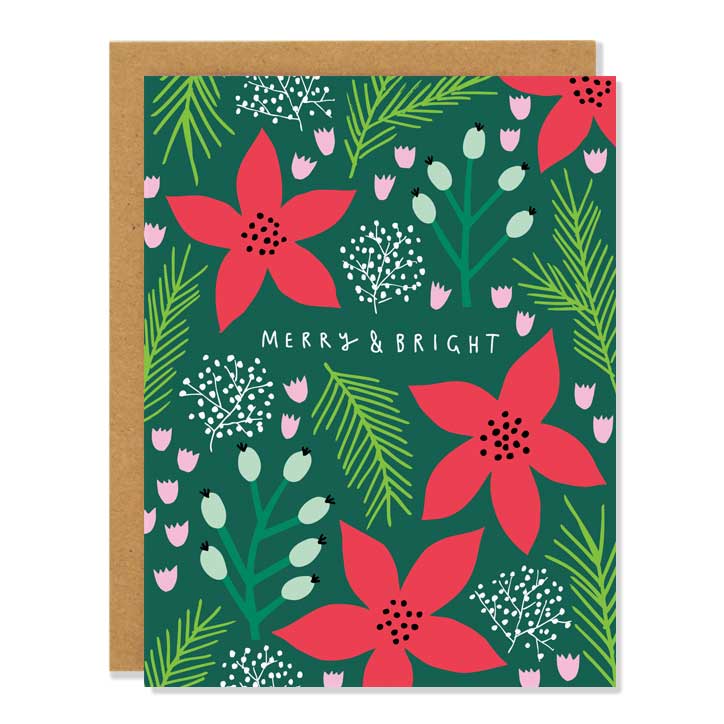 Merry & Bright Christmas Card