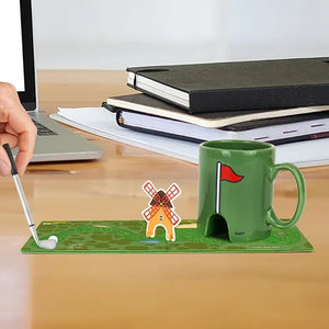 Golf Mug & Coaster Set