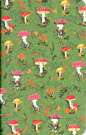 Set of 3 Mushrooms Jotter Notebooks