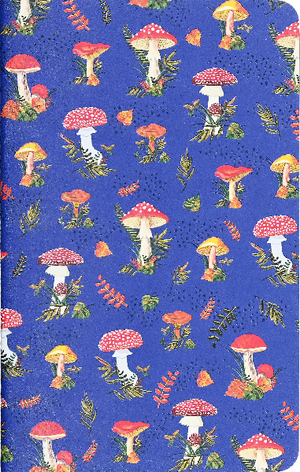 Set of 3 Mushrooms Jotter Notebooks