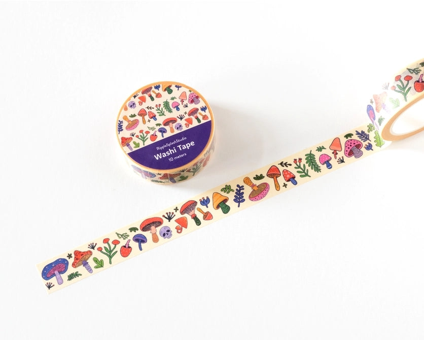 Mushroom Pattern Washi Tape