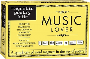 Magnetic Poetry | Music Lover