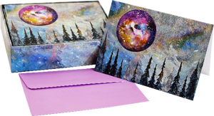 Mystic Moon Blank Notecards