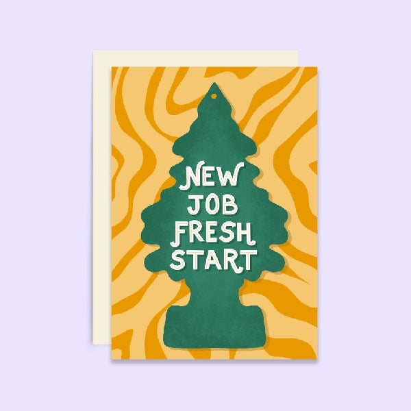 Fresh Start New Job Card