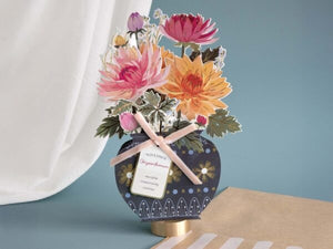 November Birth Flower Pop-Up Card