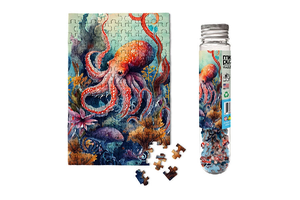 MicroPuzzles 150 Piece Mini Jigsaw Puzzle | Octopus