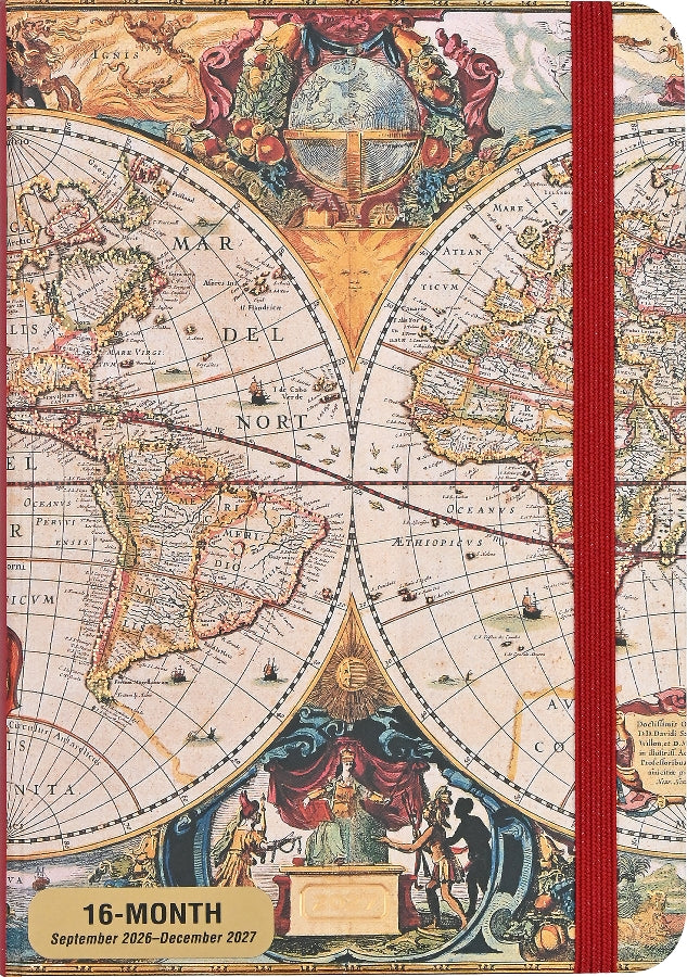 2027 Peter Pauper 16-month Agenda | Old World