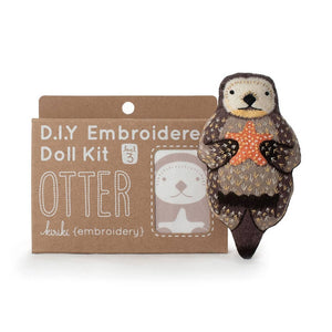 Kiriki Press Embroidery Kit | Otter
