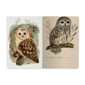 Owls Lined Notebook