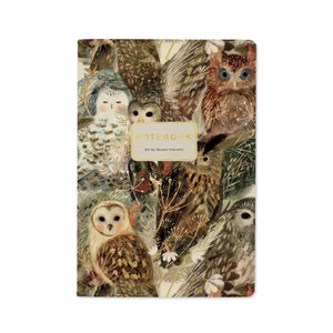 Owls Lined Notebook