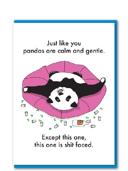 Pandas Birthday Card