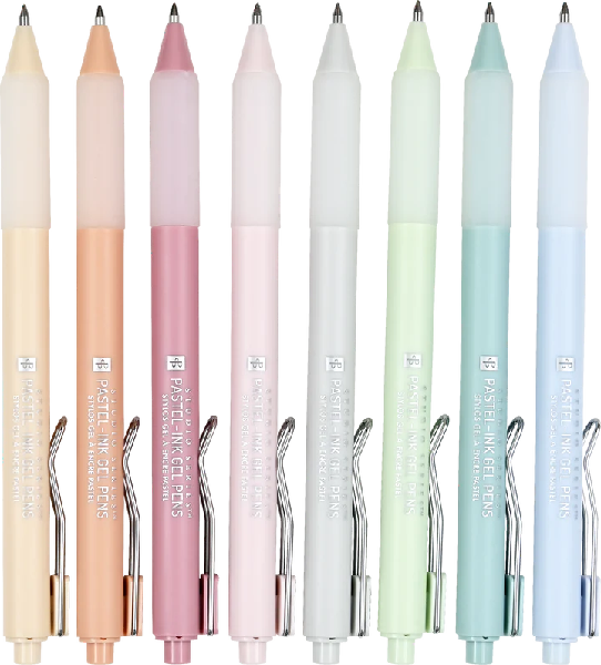 Pastel Ink Gel Pen Set