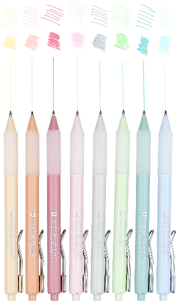 Pastel Ink Gel Pen Set