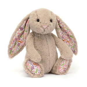 Jellycat Big Blossom Beige Bunny 'Petal' Plush